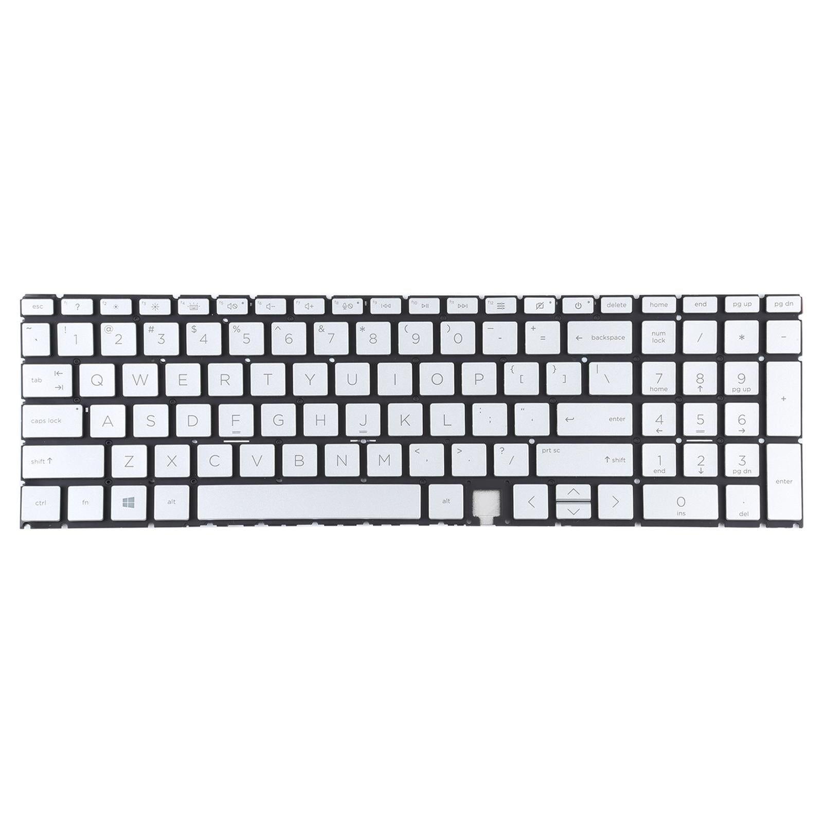 Hp Envy X360 15-Ed Keyboard With Rgb Backlight - Silver-1915196599525576705