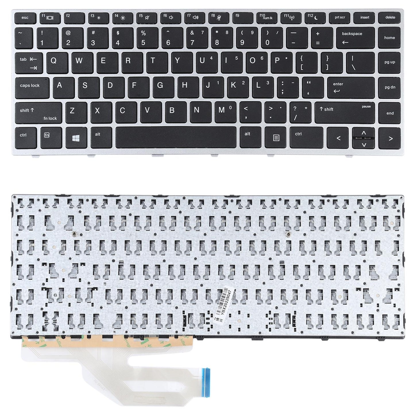 Silver Us Keyboard For Hp Probook 430 / 440 / 445 G5-1915196600821616645