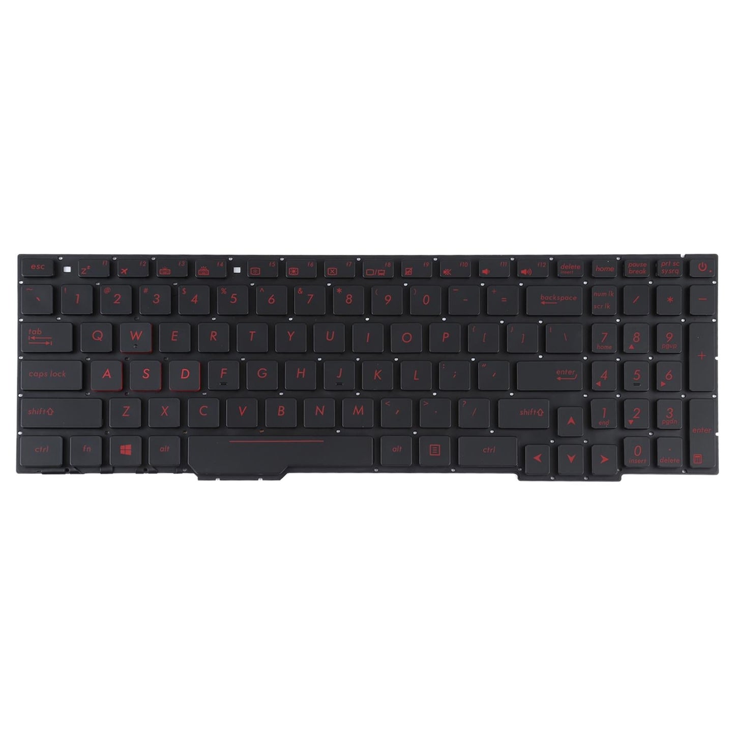 Us Version Backlit Keyboard For Asus Gl553Vw / Zx53V / Fx53Vd / Zx553 / Fx753 / Gl753-1915198055708233729