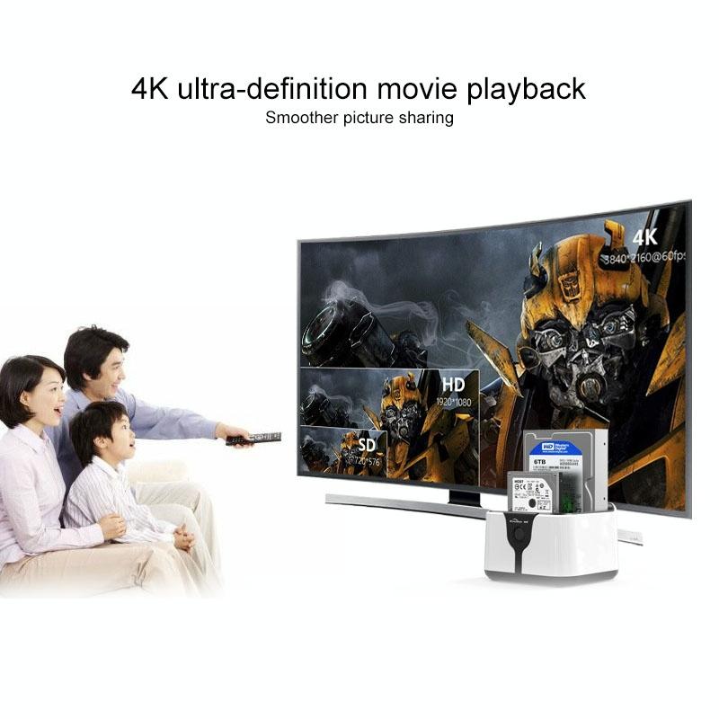 Usb 3.0 Sata Hard Drive Dock - Dual Bay-1915196616990658565