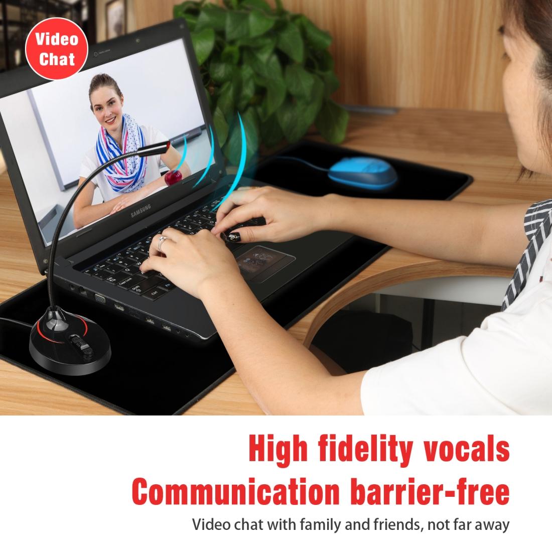 Flexible Usb Computer Microphone - 360 Degree Bendable - 2.2M-1915196997141401603