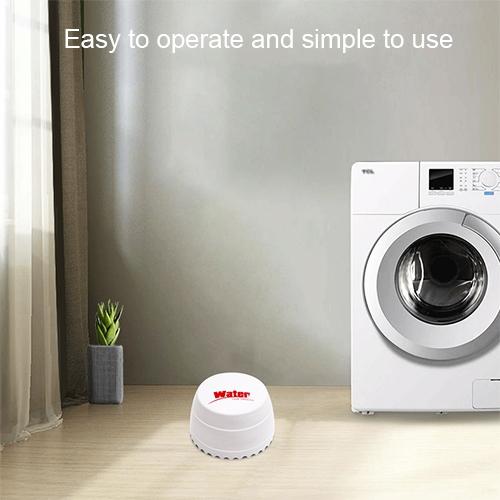 Water Leak Detector With Dual Sensors - White-1915196624582348802