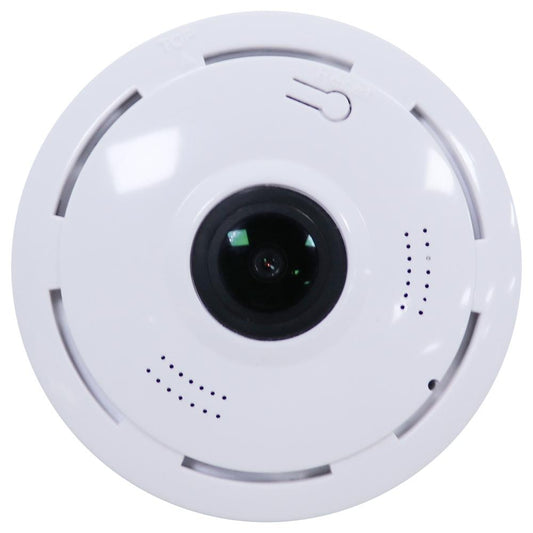Smart Wireless Wifi Ip Camera With Fisheye Wide Angle Lens - 1.0Mp Tf Card Support Up To 128Gb-1915197225974239234