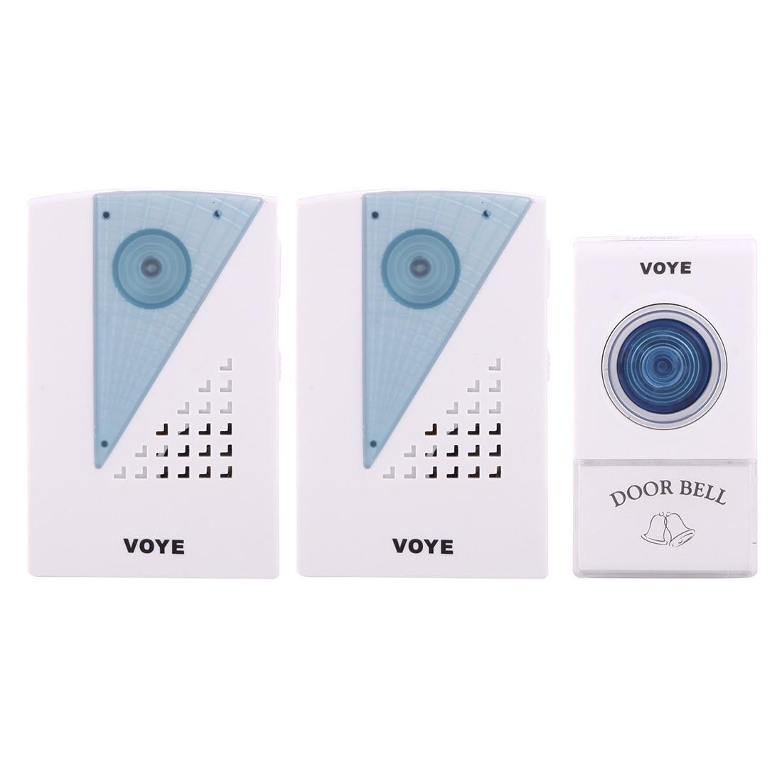 Smart Wireless Doorbell With Dual Receiver 120M Range-1915197757627437057