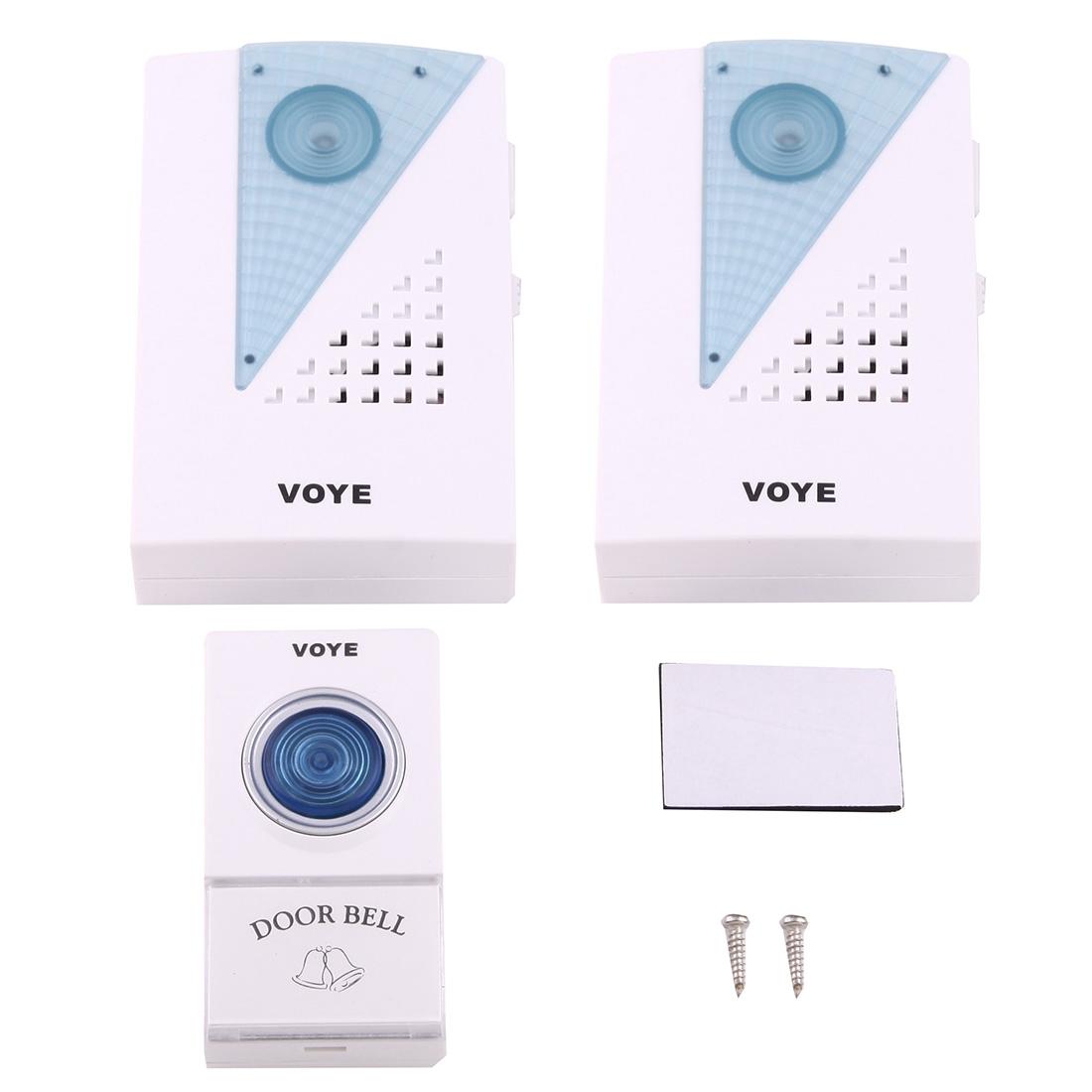Smart Wireless Doorbell With Dual Receiver 120M Range-1915197757627437065