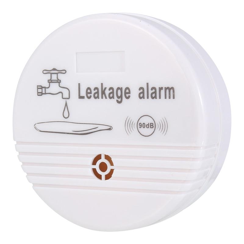 Home Water Leak Detector Alarm - 360 Degree Sensor 85Db Volume-1915198428451835905