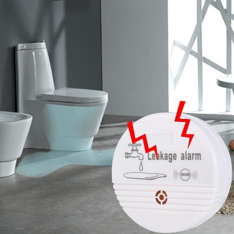 Home Water Leak Detector Alarm - 360 Degree Sensor 85Db Volume-1915198428451835912