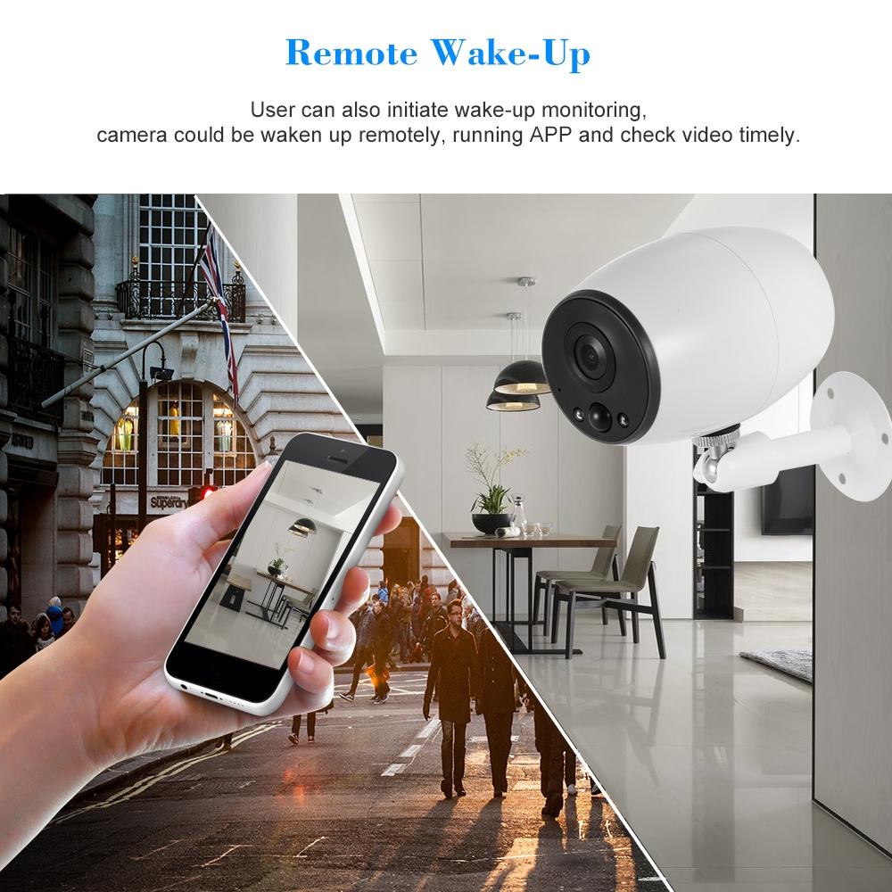 720P Wireless Wifi Camera With Two-Way Audio Night Vision Pir Detection And Ip54 Waterproofing-1915196629170917378