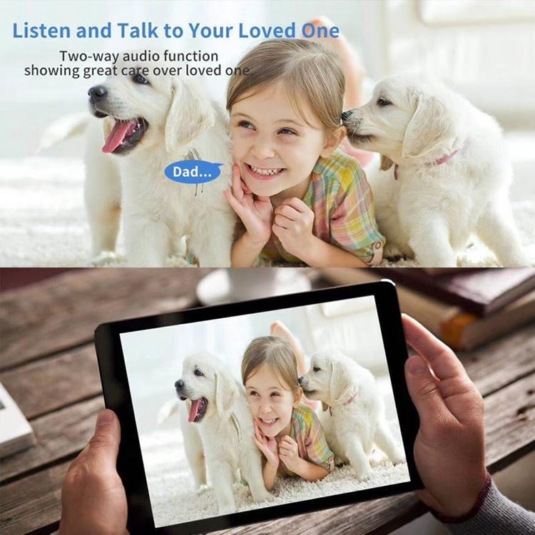 720P Hd Wifi Ip Camera With Motion Detection And Night Vision White-1915196638062841859