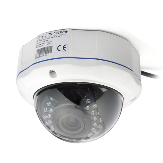 5Mp Ip Dome Camera With Auto Focus And 4X Zoom - White-1915196620983635969