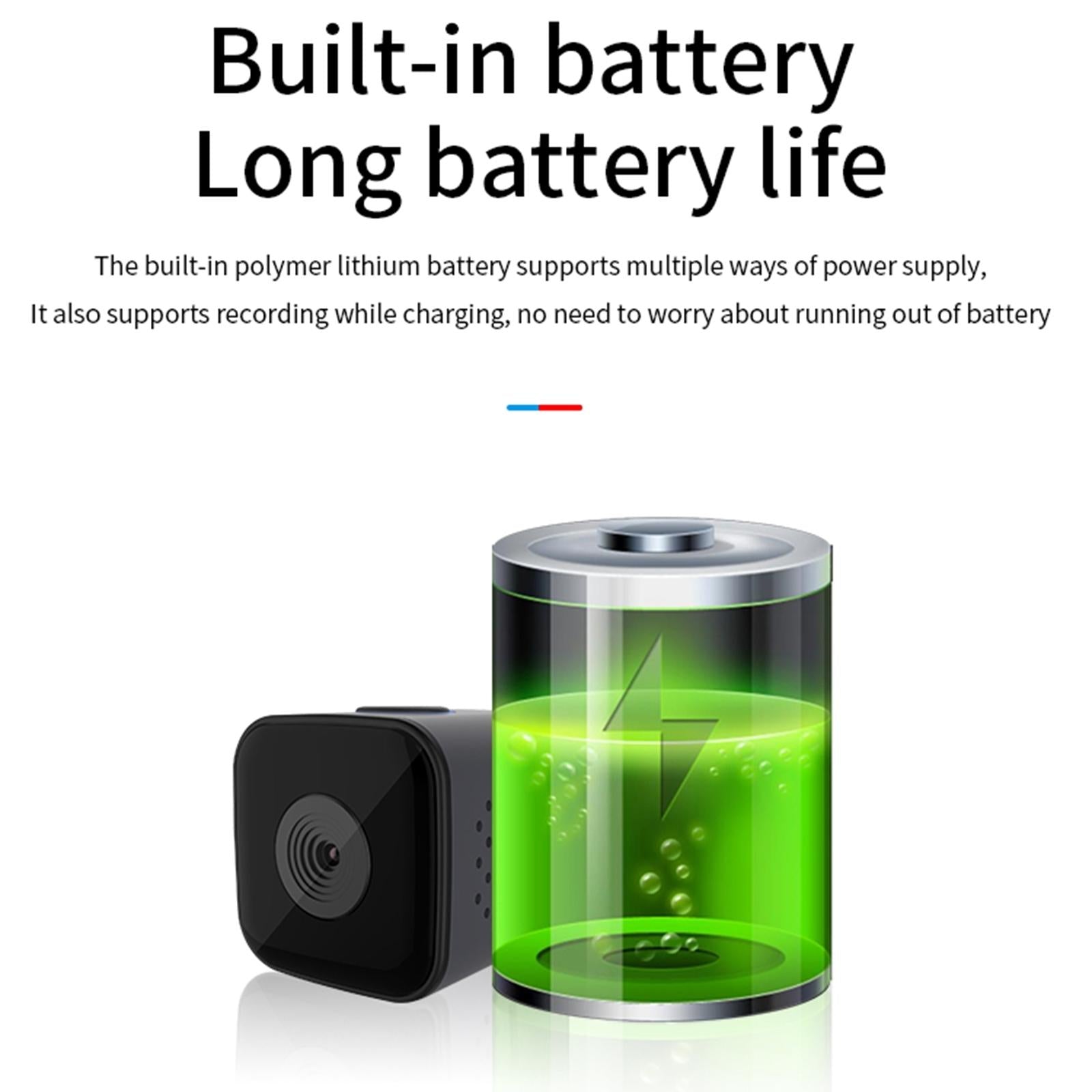 Waterproof Mini Smart Camera With Night Vision - 1080P-1915197766653579267