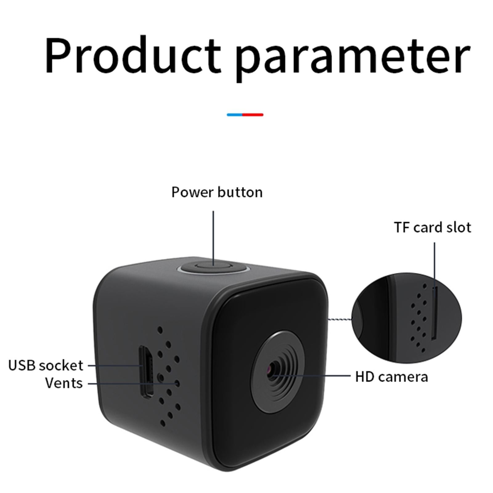 Waterproof Mini Smart Camera With Night Vision - 1080P-1915197766653579270