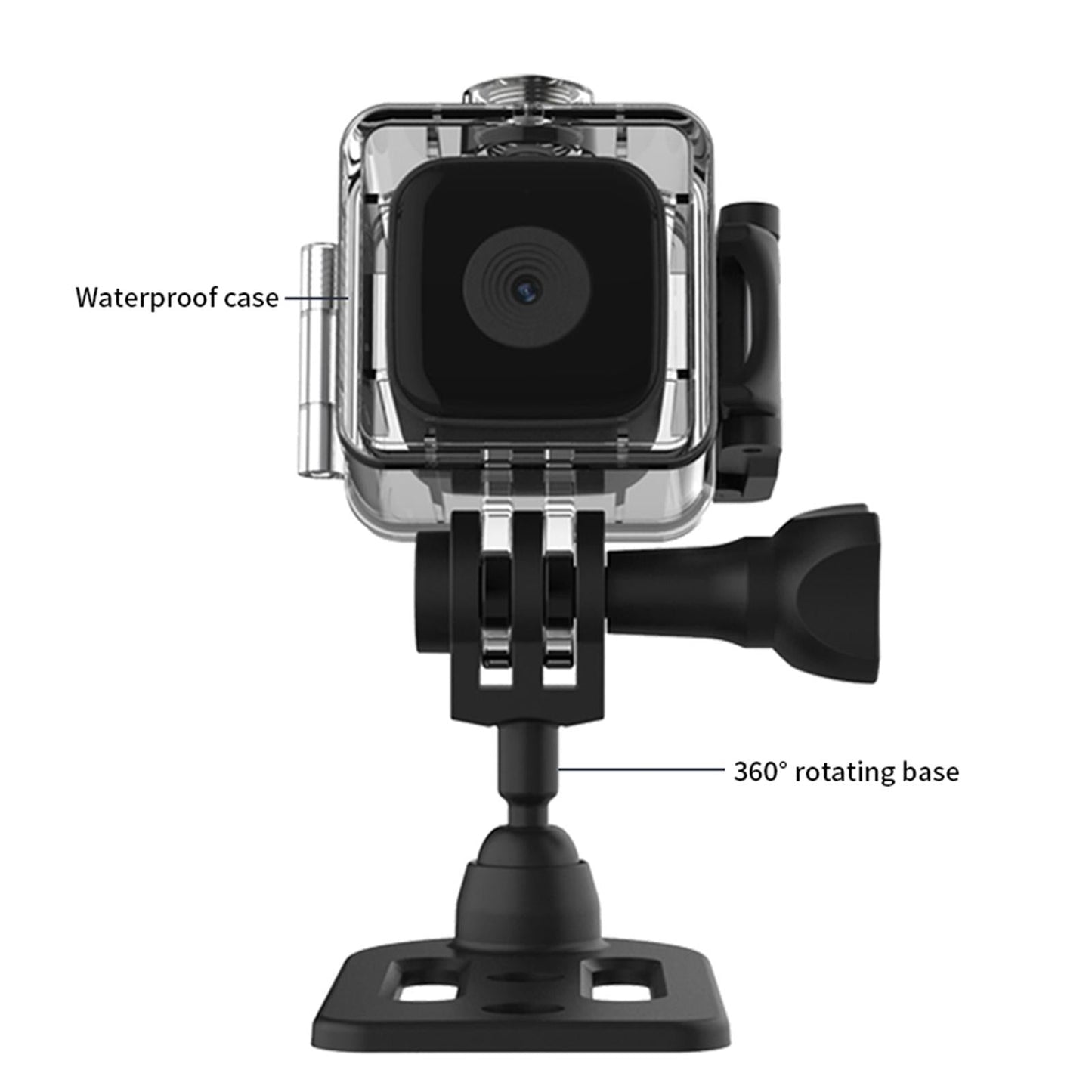 Waterproof Mini Smart Camera With Night Vision - 1080P-1915197766653579271