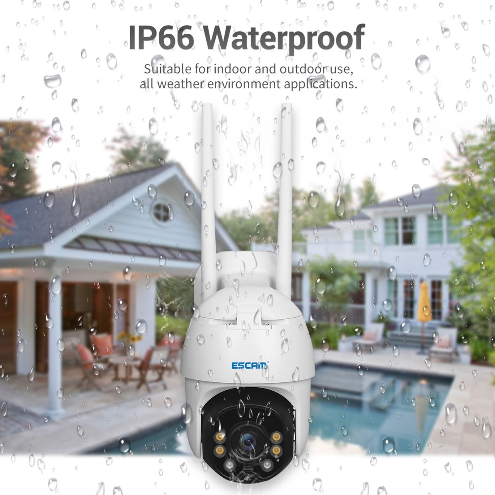 Waterproof Wifi Solar Camera With Night Vision & Motion Detection & Two-Way Audio & Ptz Control-1915197408518737923