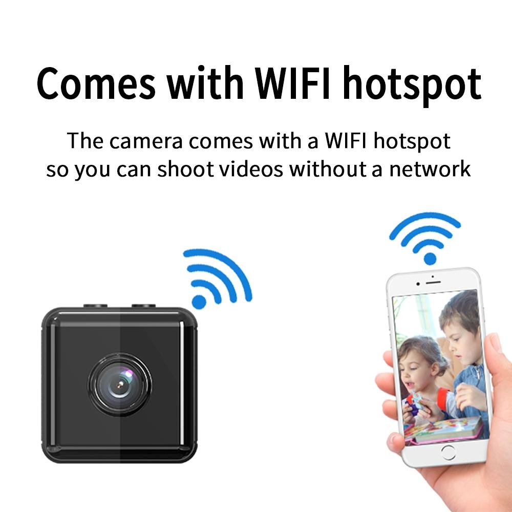 Wireless Mini Surveillance Camera With Night Vision & Motion Detection - 720P-1915196630282407943