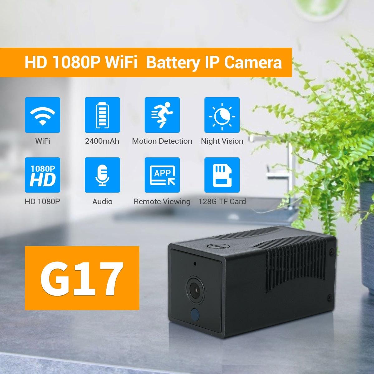 Smart Wifi Ip Camera With 1080P Hd Night Vision Two-Way Audio Motion Detection And Tf Card Support-1915196609931644932