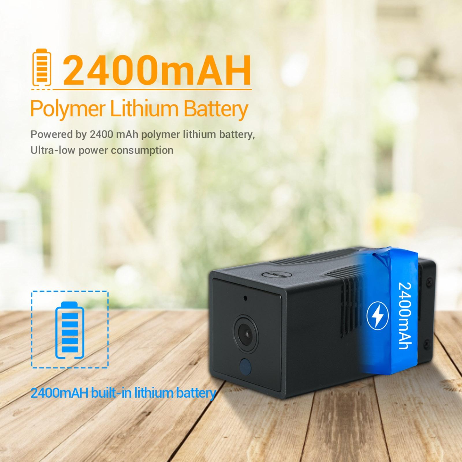 Smart Wifi Ip Camera With 1080P Hd Night Vision Two-Way Audio Motion Detection And Tf Card Support-1915196609931644936