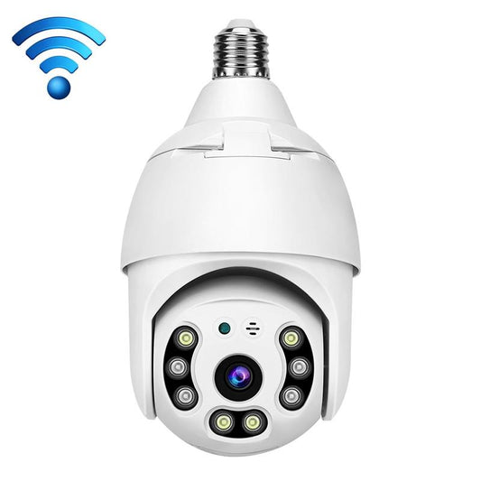 Smart Wifi Outdoor Light Bulb Camera - 1080P Hd 3.0Mp Night Vision Motion Detection Tf Card Support-1915197464860823553