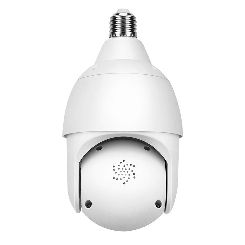 Smart Wifi Outdoor Light Bulb Camera - 1080P Hd 3.0Mp Night Vision Motion Detection Tf Card Support-1915197464860823555