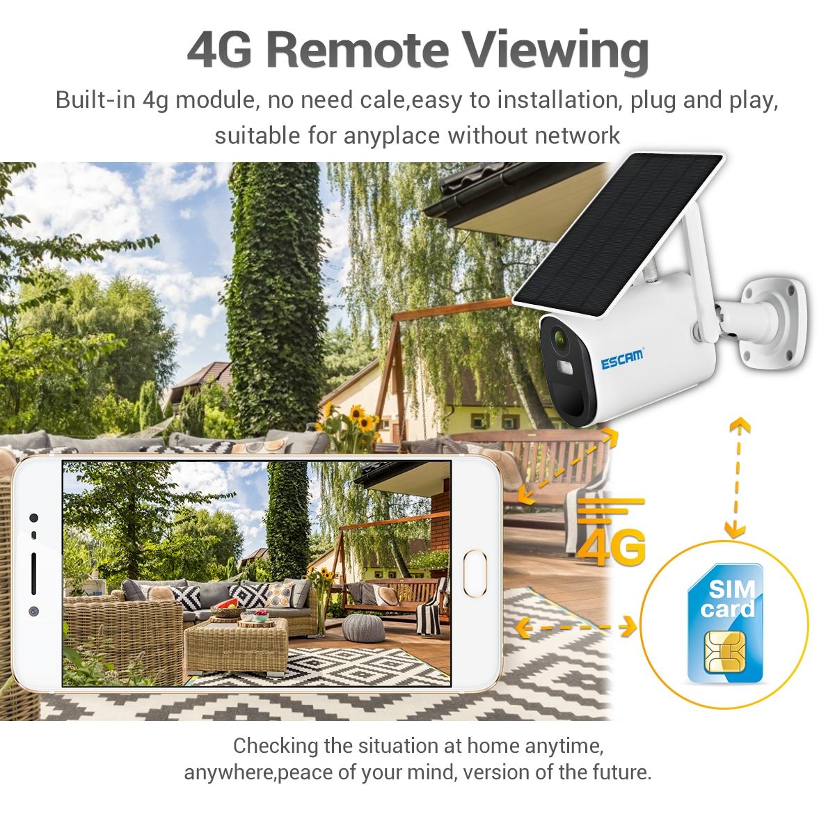 Solar Panel 4G Hd 1080P Ip Camera-1915197072680816643