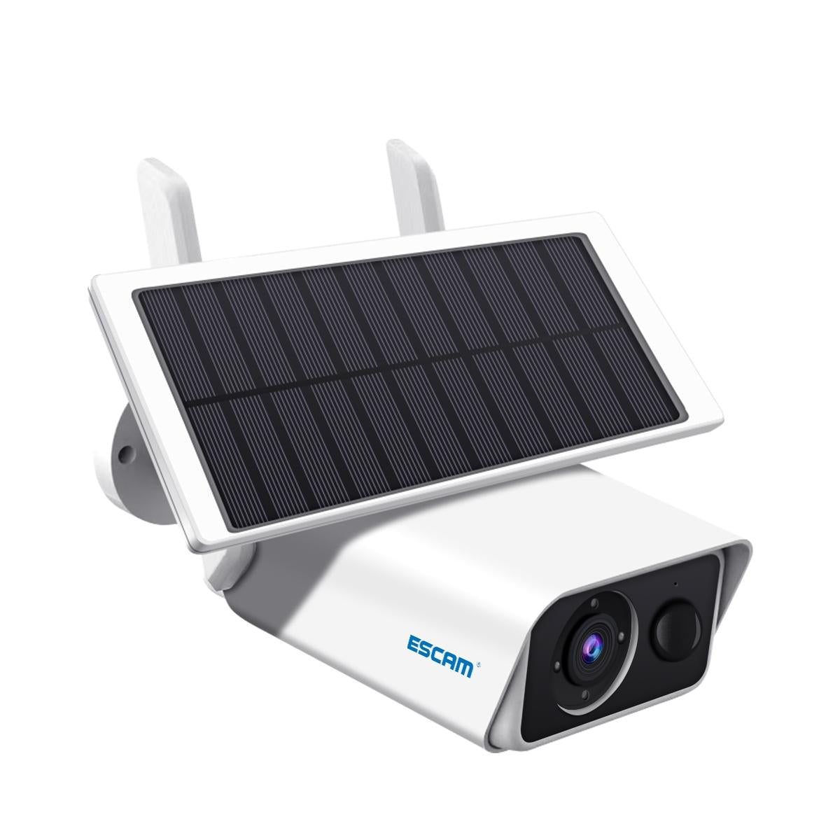 Wireless Solar Ip Camera - 3Mp H.265 No Battery White-1915196627149262856