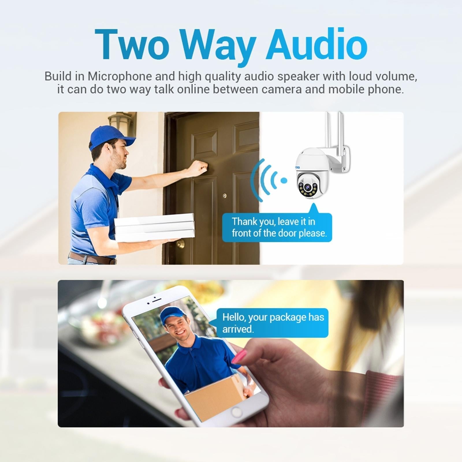 8Mp Ai Humanoid Detection Auto Tracking Waterproof Wifi Ip Camera - White-1915196635391070212