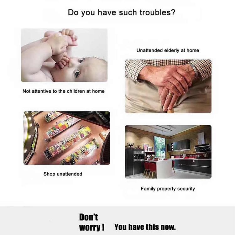 360 Degree Panoramic Hd Wifi Ip Camera With Motion Detection & Night Vision - Tf Card Support 64Gb Max-1915198233827741702