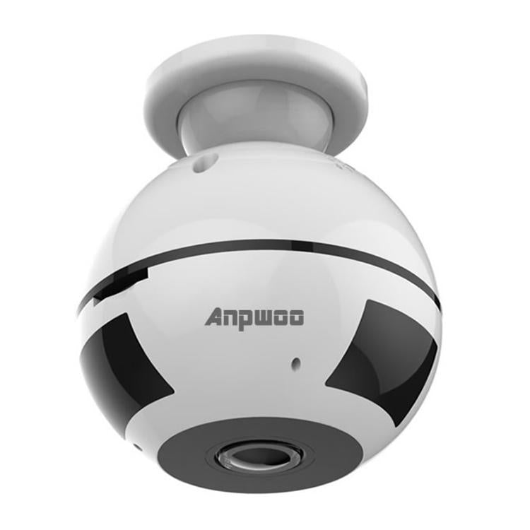 360 Degree Panoramic Hd Wifi Ip Camera With Motion Detection & Night Vision - Tf Card Support 64Gb Max-1915198233827741705