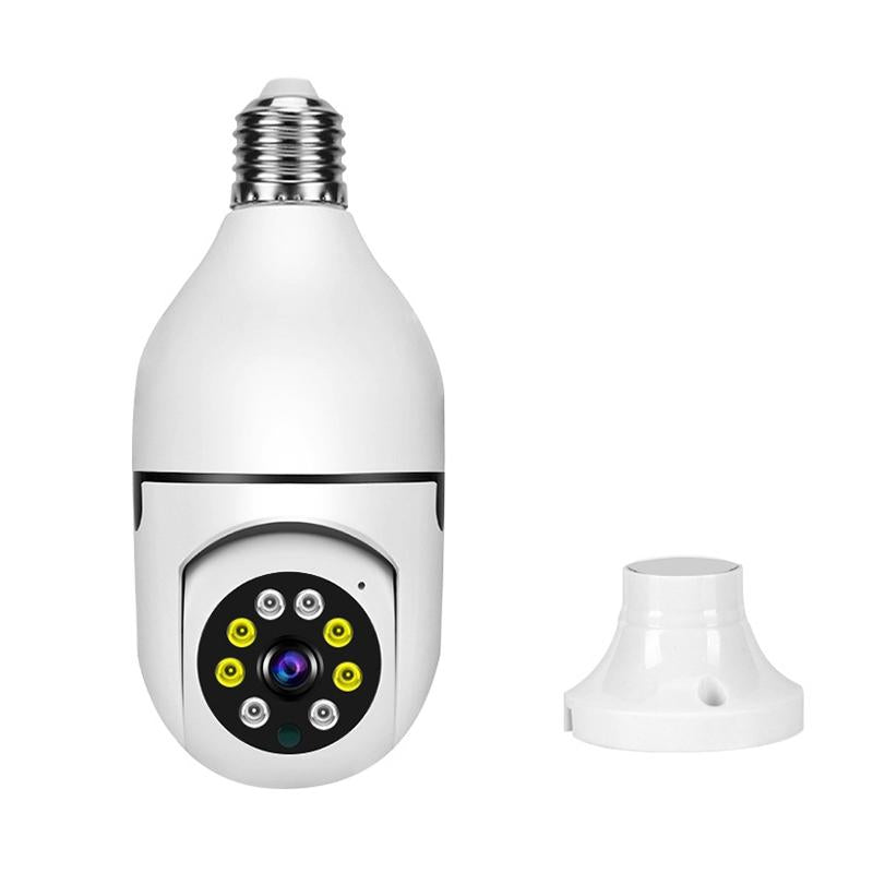 2.4G Two-Way Voice Intercom Bulb Camera - 1080P 2Mp White-1915196633830789121