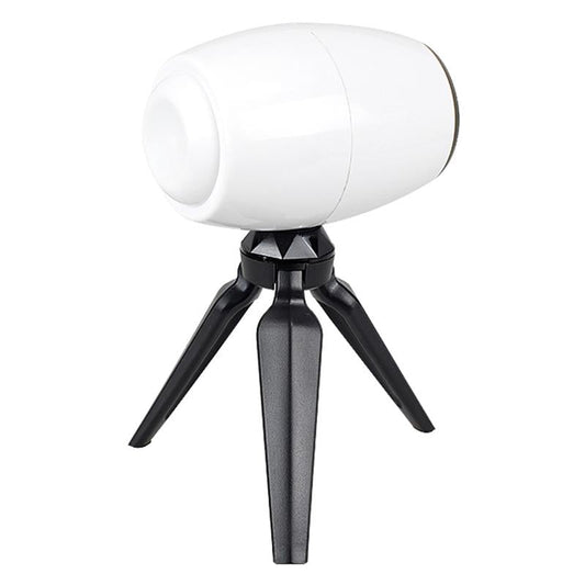 Smart Wifi Camera With Night Vision & Two-Way Audio - White Tripod Support-1915196627711299585