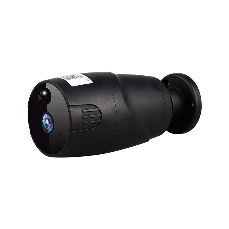 Smart Wifi Camera With Night Vision And Two-Way Audio - Black-1915196759475359744