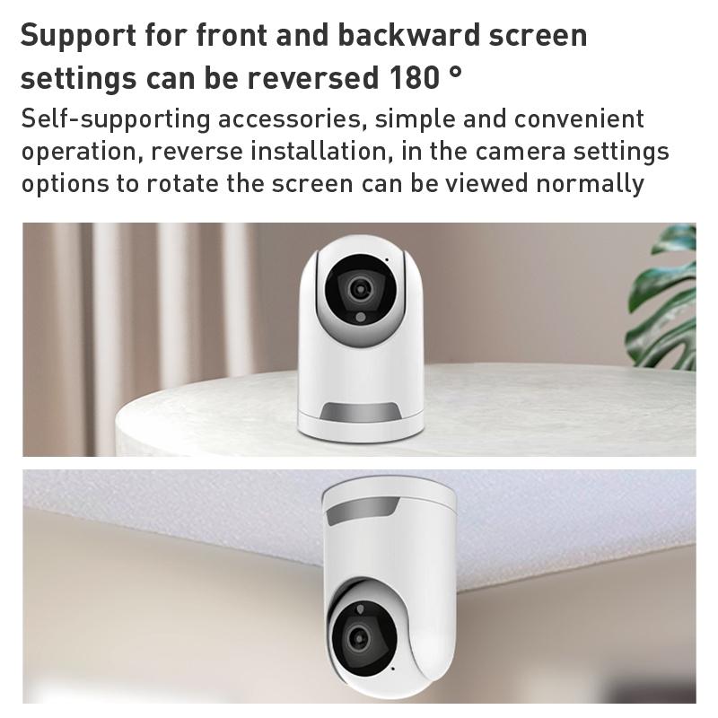 Smart Wifi Pan-Tilt Camera With 1080P Resolution Tf Card Support Two-Way Audio Motion Detection And Night Vision-1915196618689351686