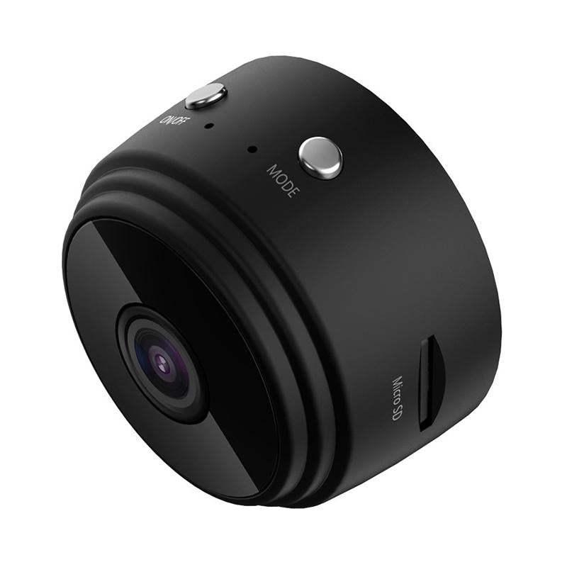 Wireless Network Camera With Wide-Angle Recording - 1080P Black-1915196485071409152