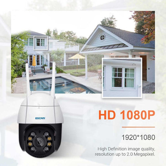 1080P Wifi Ip Camera With Pan / Tilt Humanoid Detection Night Vision Waterproof Tf Card Two-Way Audio-1915196617762410497