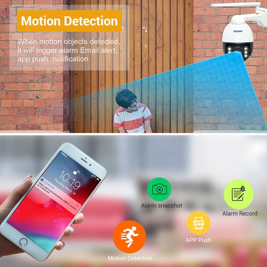 5Mp Wifi Waterproof Ip Camera With Pan / Tilt / 4X Zoom Two-Way Talk & Night Vision-1915196642663993348