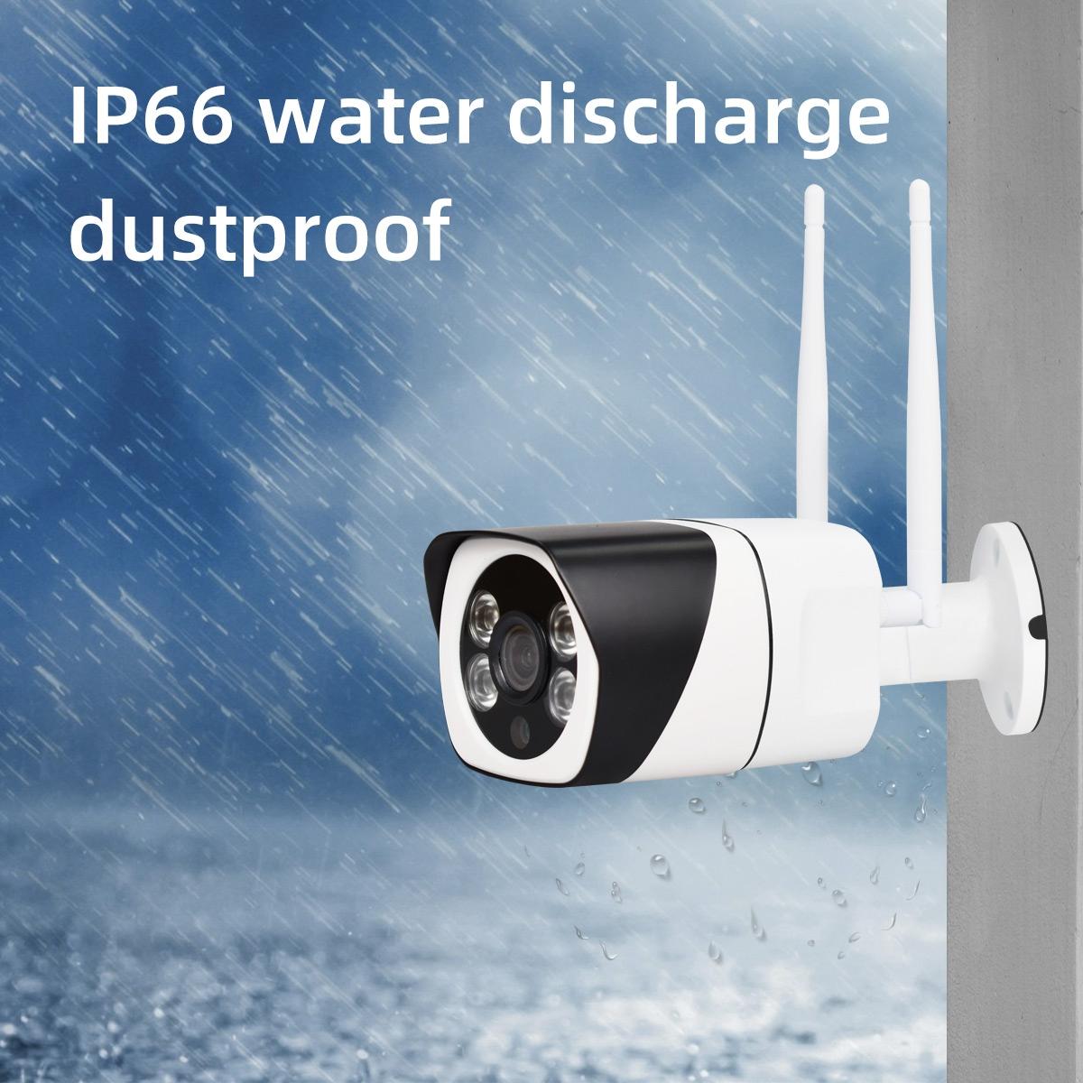 Wireless Ip Camera With 1080P Hd Motion Detection Night Vision And Tf Card Support-1915196612708274179