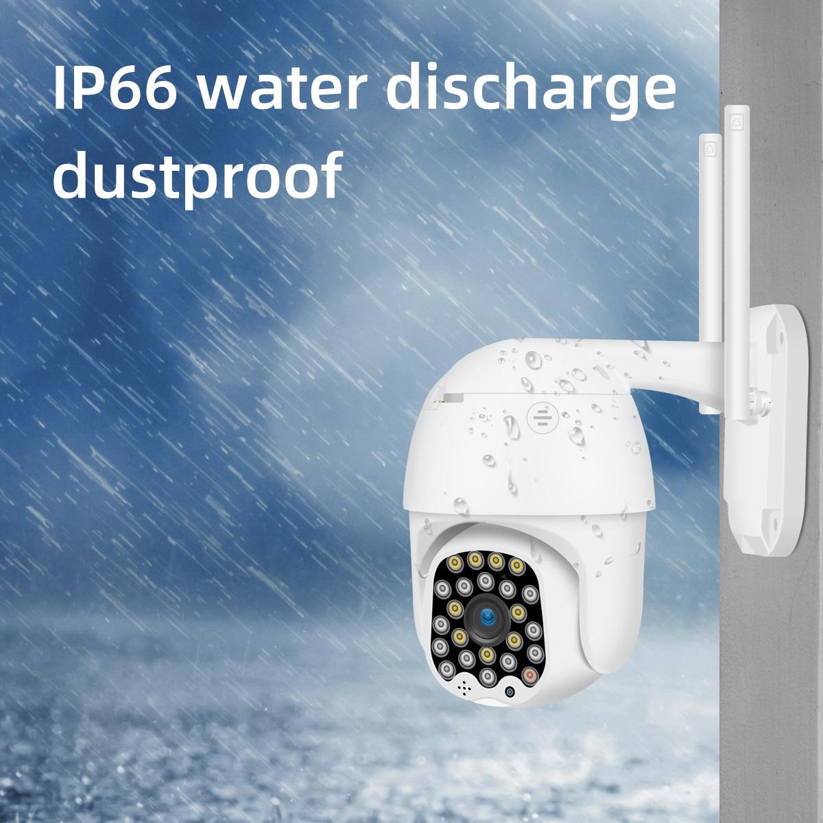 1080P Wifi Ip Camera With Night Vision Motion Detection Two-Way Audio & Tf Card Support-1915196613563912196