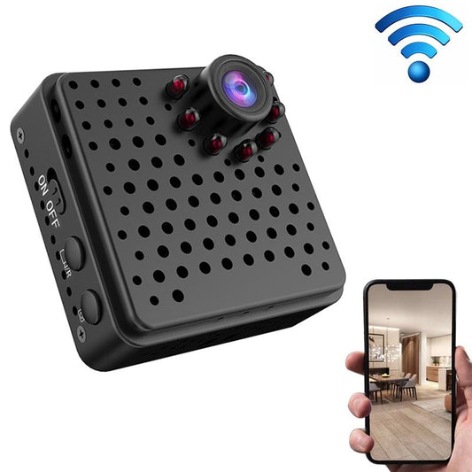 1080P Hd Wifi Mini Security Camera With Wide Angle Motion Detection Night Vision & Tf Card Support-1915198002960666625