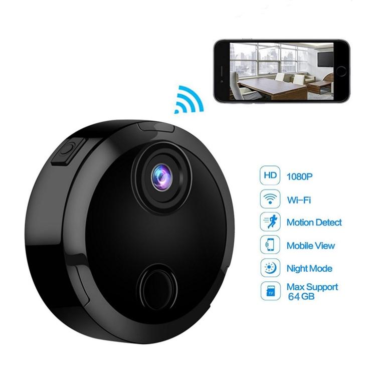 Mini Wifi Camera With 1080P Hd Night Vision & Remote Control-1915196619452715009