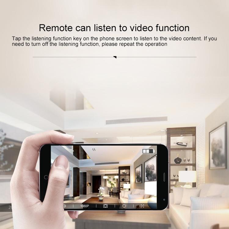 Mini Wifi Camera With 1080P Hd Night Vision & Remote Control-1915196619452715010