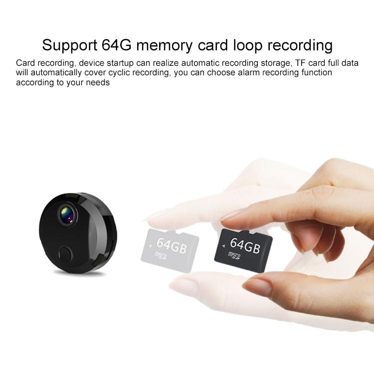 Mini Wifi Camera With 1080P Hd Night Vision & Remote Control-1915196619452715014