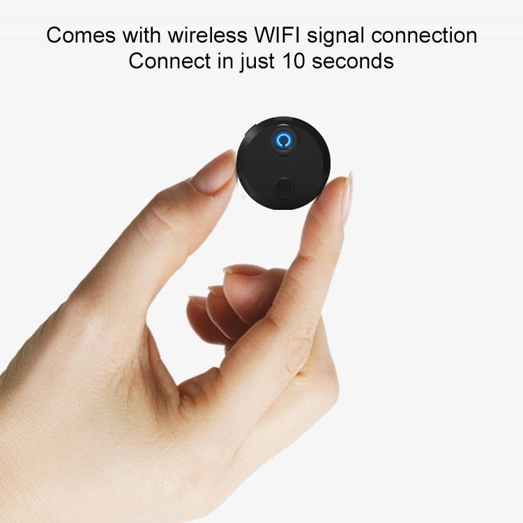 Mini Wifi Camera With 1080P Hd Night Vision & Remote Control-1915196619452715015