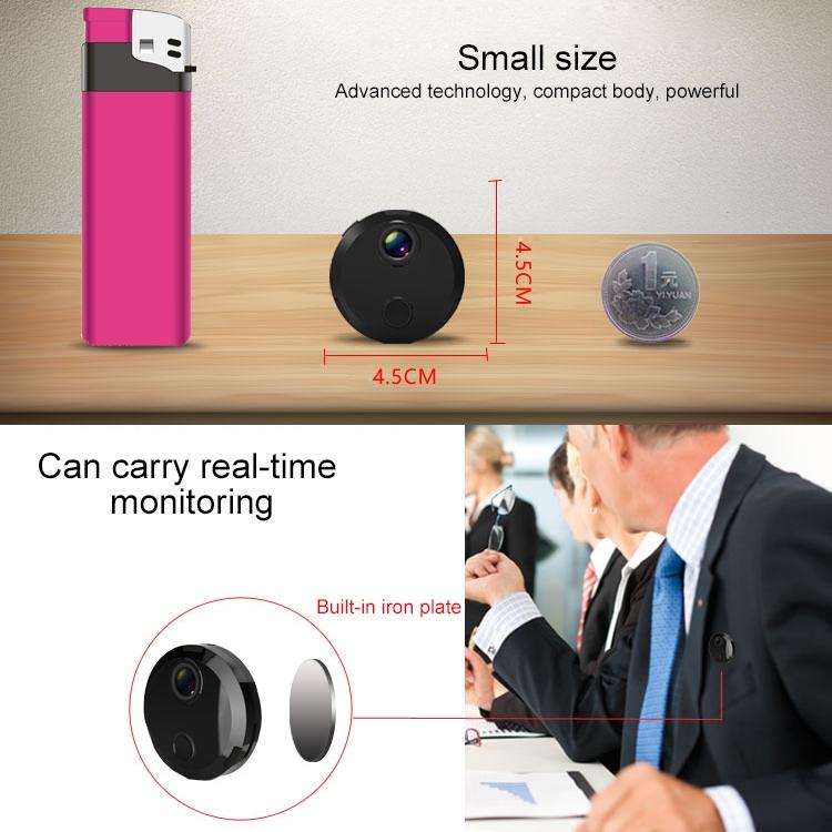 Mini Wifi Camera With 1080P Hd Night Vision & Remote Control-1915196619452715016