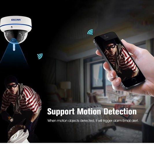 Waterproof Wifi Security Camera With Motion Detection And Night Vision - 1080P Hd P2P Private Cloud Ip66 10M Ir Distance-1915196614641848322