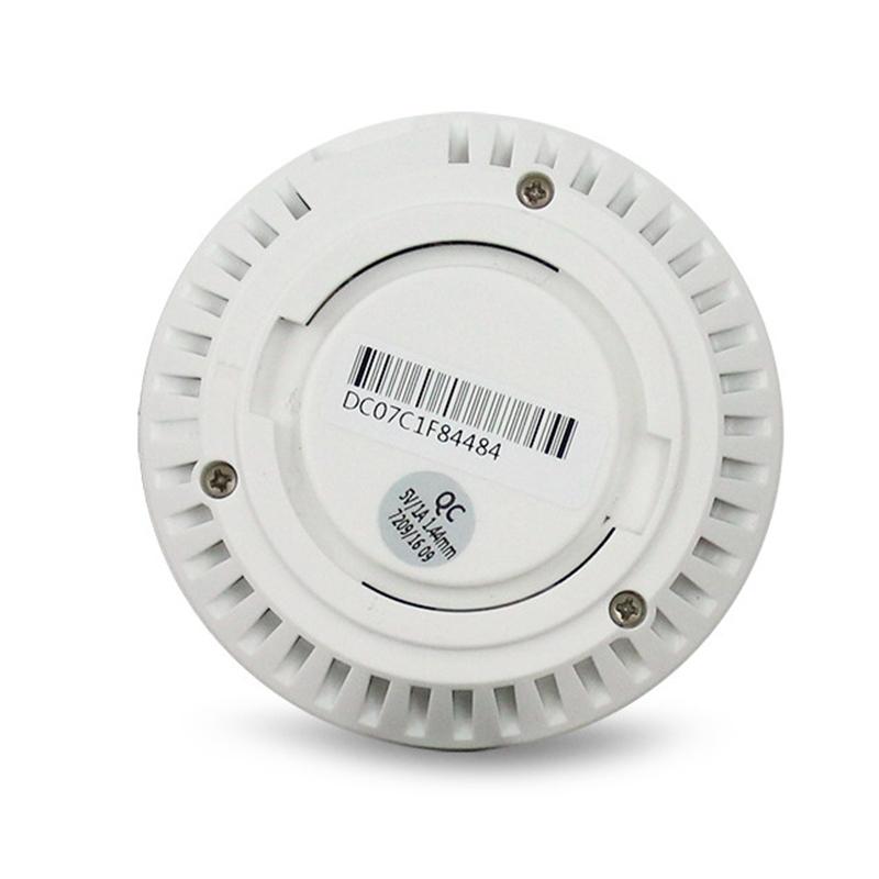 360 Degree Hd Panoramic Camera With Mobile Control And Tf Card Slot - White-1915196625672867841