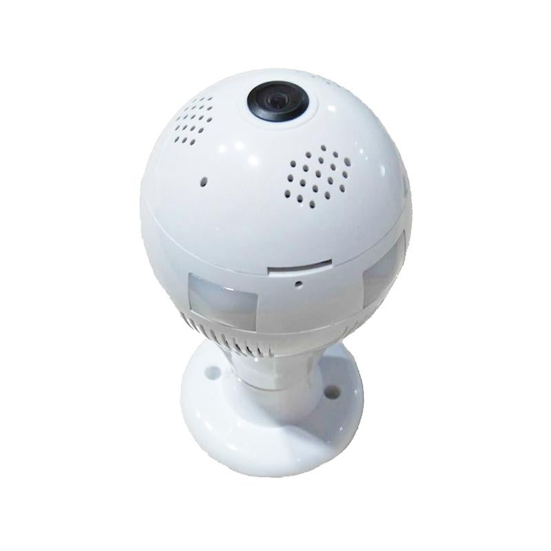 360 Degree Light Bulb Ip Camera With 1.3Mp Lens - Motion Detection E-Mail Alarm Tf Card App Push - 10M Ir Distance-1915197258782085121