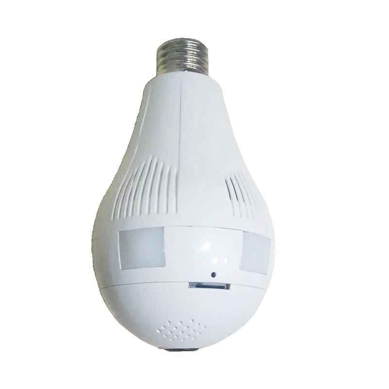 360 Degree Light Bulb Ip Camera With 1.3Mp Lens - Motion Detection E-Mail Alarm Tf Card App Push - 10M Ir Distance-1915197258782085123