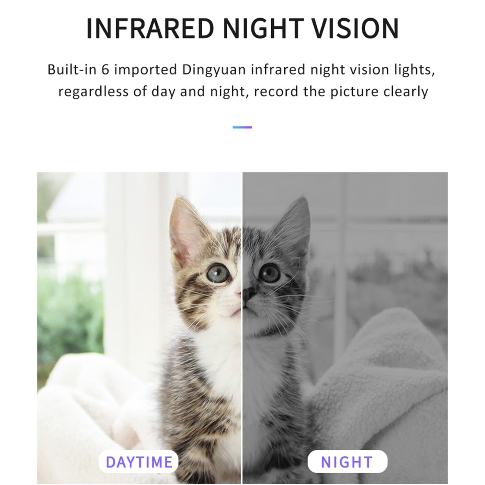 Mini Wifi Action Camera With Night Vision And Motion Detection - Black-1915196749203509254