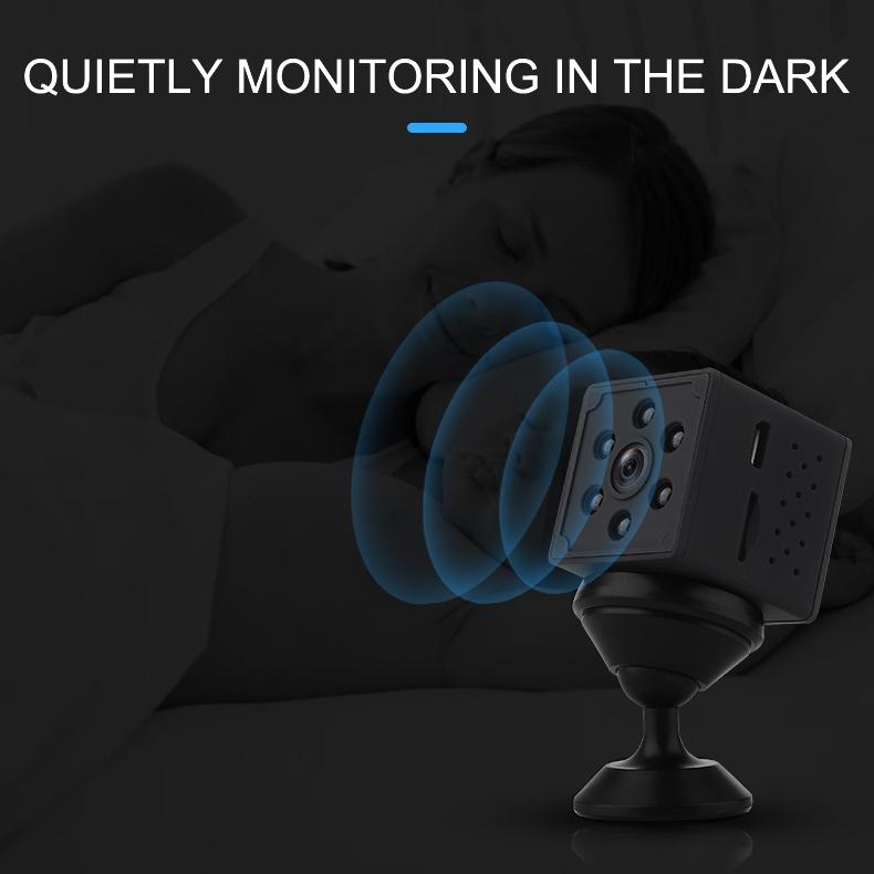 Smart Home Wifi Camera With 1080P Hd Motion Detection Night Vision & Tf Card Support-1915197086526214148