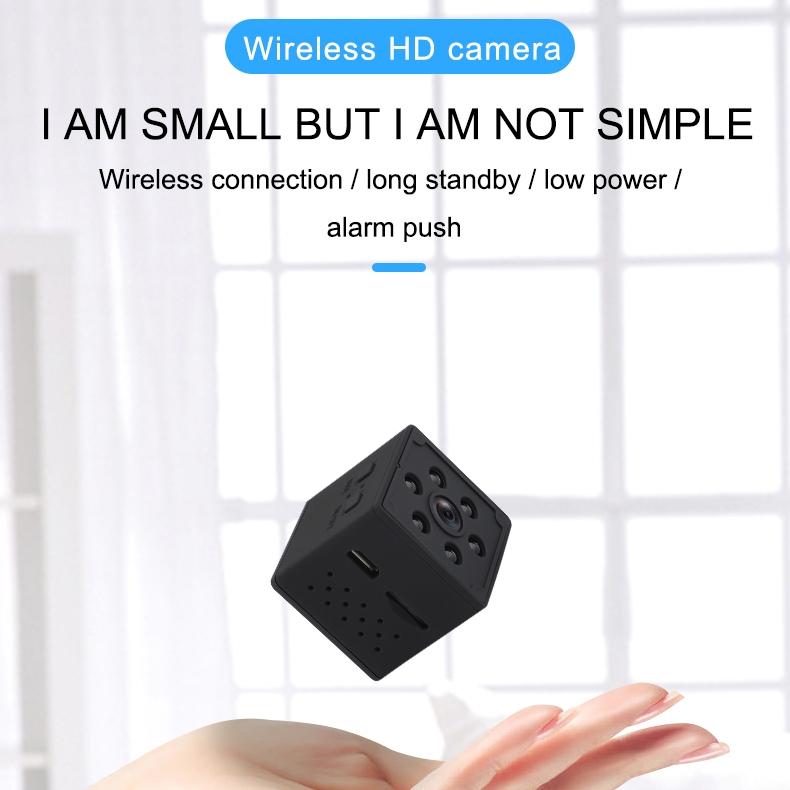 Smart Home Wifi Camera With 1080P Hd Motion Detection Night Vision & Tf Card Support-1915197086526214149